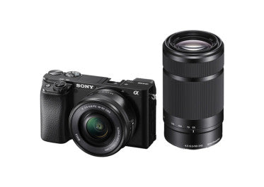 SONY ALPHA 6100 Noir + E 16-50 mm f/3,5-5,6 OSS II PZ + E 55- 210 mm f/4,5-6,3