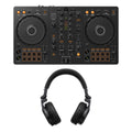 Pioneer DJ FLX4 Headphones Bundle