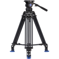 BENRO BV10 Kit trépied vidéo Dual Stage Tandem Twin Leg + 75 mm Bowl