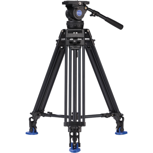 BENRO BV10 Kit trépied vidéo Dual Stage Tandem Twin Leg + 75 mm Bowl
