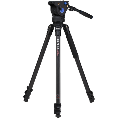 BENRO C373FBV6H Kit trépied vidéo carbone Single Tube Serie 3 + rotule BV6