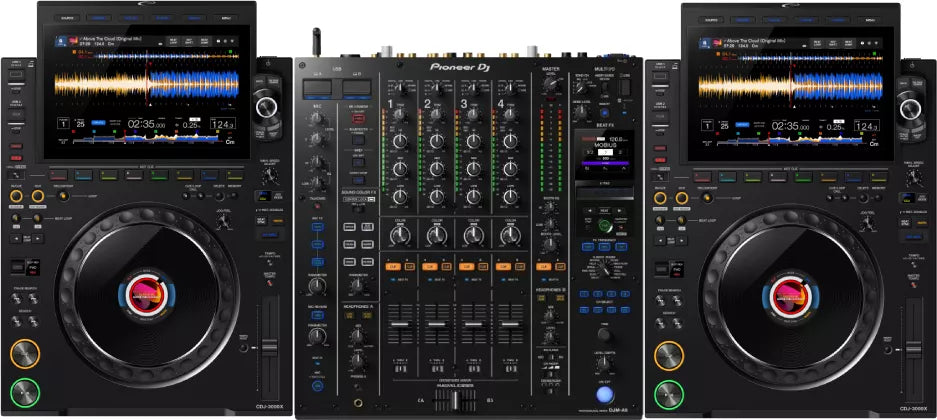 Set dj complet Pioneer dj 2 x CDJ-3000X  + DJM-A9
