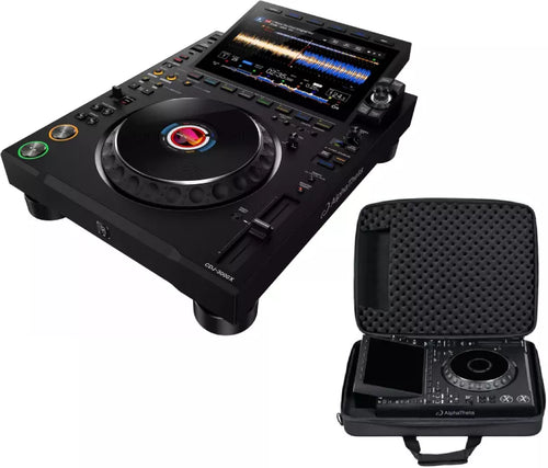 Pack dj avec housse/flight/decksaver Pioneer dj Alphatheta CDJ-3000X  + U 8336 BL (cdj-3000x)