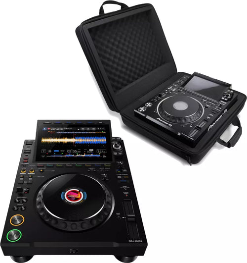 Pack dj avec housse/flight/decksaver Pioneer dj CDJ-3000X + Bag for CDJ-3000X