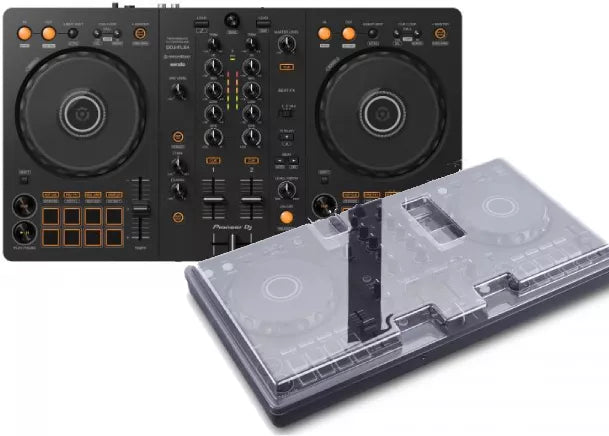 Pack dj avec housse/flight/decksaver Pioneer dj Ddj flx4 + Cover
