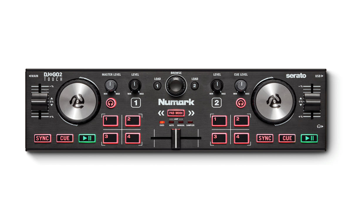 Numark DJ2GO-2-Touch DJ-Controller