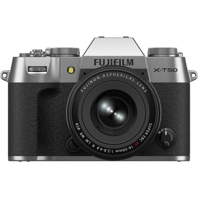 FUJIFILM X-T50 Silver + XF 16-50 mm f/2,8-4,8 R LM WR