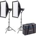 NANLITE FS-300B 2KIT WITH LIGHT STAND