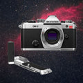 OM SYSTEM OM-3 ASTRO SILVER + Grip Leofoto