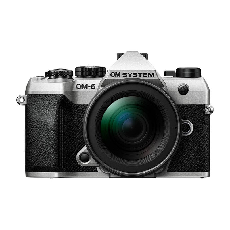 OM SYSTEM OM-5 Mark II Silver + 12-45 mm f/4 PRO ED