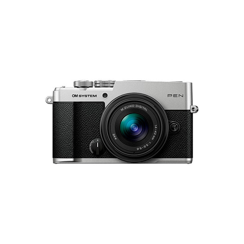 OM SYSTEM PEN Silver + 14-42 mm f/3,5-5,6 III