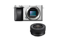 SONY ALPHA 6100 Silver + E 16-50 mm f/3,5-5,6 OSS II PZ